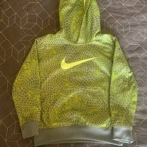 Green Nike toddler hoodie